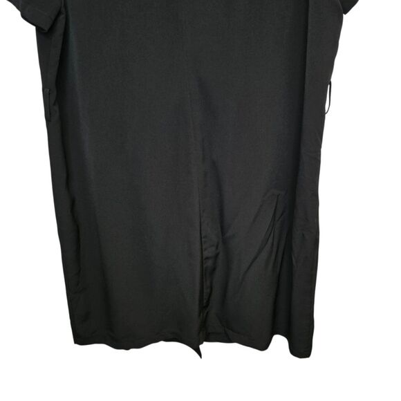 Forever 21 Plus Women's 2X Black Double-Breasted Short Sleeve Blazer Dress - Picture 9 of 14